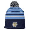 Pánská zimní čepice Pittsburgh Penguins NHL True Classic Beanie with Pom Athletic Navy-Coastal Blue