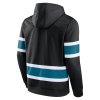 Pánská mikina San Jose Sharks NHL Mens Iconic Exclusive Pullover Hoodie