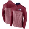 Pánská mikina Colorado Avalanche NHL Mens Iconic Defender 1/4 Zip