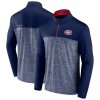 Pánská mikina Montreal Canadiens NHL Mens Iconic Defender 1/4 Zip