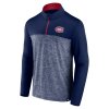 Pánská mikina Montreal Canadiens NHL Mens Iconic Defender 1/4 Zip