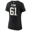 Dámské tričko Vegas Golden Knights NHL Mark Stone 2023 Stanley Cup Champions Authentic Stack Player Name & Number V-Neck