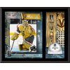 Sběratelská plaketa - koláž Vegas Golden Knights Adin Hill 2023 Stanley Cup Champions 12'' x 15'' Sublimated Plaque with Game-Used Ice from the 2023 Stanley Cup Final - Limited Edition of 500
