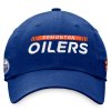 Pánská kšiltovka Edmonton Oilers NHL Authentic Pro Game & Train Unstr Adj Athletic Navy