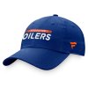 Pánská kšiltovka Edmonton Oilers NHL Authentic Pro Game & Train Unstr Adj Athletic Navy