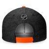 Pánská kšiltovka Philadelphia Flyers NHL Authentic Pro Game & Train Snapback Black-Dark Orange