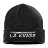 Pánská zimní čepice Los Angeles Kings NHL Authentic Pro Game & Train Cuffed Knit Black