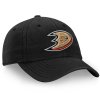 Pánská kšiltovka Anaheim Ducks NHL Core Black Curved Unstructured Strapback Cap Fanatics