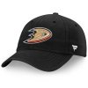 Pánská kšiltovka Anaheim Ducks NHL Core Black Curved Unstructured Strapback Cap Fanatics