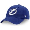 Pánská kšiltovka Tampa Bay Lightning NHL Core Royal Curved Unstructured Strapback Cap Fanatics