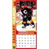 Kalendář Calgary Flames NHL 2024 Wall Calendar