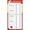 Kalendář Calgary Flames NHL 2024 Wall Calendar
