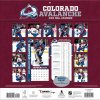 Kalendář Colorado Avalanche NHL 2024 Wall Calendar