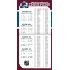 Kalendář Colorado Avalanche NHL 2024 Wall Calendar