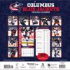 Kalendář Columbus Blue Jackets NHL 2024 Wall Calendar
