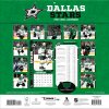 Kalendář Dallas Stars NHL 2024 Wall Calendar