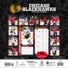 Kalendář Chicago Blackhawks NHL 2024 Wall Calendar
