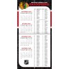 Kalendář Chicago Blackhawks NHL 2024 Wall Calendar