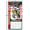 Kalendář Minnesota Wild NHL 2024 Wall Calendar