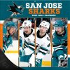 Kalendář San Jose Sharks NHL 2024 Wall Calendar