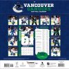 Kalendář Vancouver Canucks NHL 2024 Wall Calendar