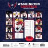Kalendář Washington Capitals NHL 2024 Wall Calendar