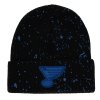 Pánská Zimní Čepice St. Louis Blues NHL Nep Knit Vntg