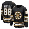 Pánský dres David Pastrnak #88 Boston Bruins NHL Black 100th Anniversary Premier Breakaway Jersey
