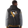 Pánská bunda Pittsburgh Penguins NHL Cold Front Polyfilled Padded Jacket w. Hood
