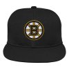 Dětská kšiltovka Boston Bruins NHL Logo Flatbrim Snapback