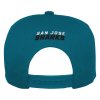 Dětská kšiltovka San Jose Sharks NHL Logo Flatbrim Snapback