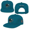 Dětská kšiltovka San Jose Sharks NHL Logo Flatbrim Snapback