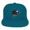 Dětská kšiltovka San Jose Sharks NHL Logo Flatbrim Snapback