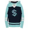 Dětská mikina Seattle Kraken NHL Ageless Revisited - Home Po Hoodie