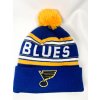 Dětská zimní čepice St. Louis Blues NHL Jacquard Cuffed Knit With Pom