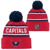 Dětská zimní čepice Washington Capitals NHL Jacquard Cuffed Knit With Pom