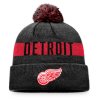 Pánská zimní čepice Detroit Red Wings NHL Fundamental Beanie Cuff with Pom