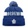 Pánská zimní čepice Toronto Maple Leafs NHL Fundamental Beanie Cuff with Pom