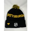 Dětská zimní čepice Pittsburgh Penguins NHL Cufed Knit With Pom
