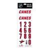 Samolepky na helmu Carolina Hurricanes NHL Decals