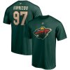 Pánské tričko Kirill Kaprizov #97 Minnesota Wild NHL Authentic Stack Name & Number