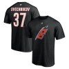 Pánské tričko Andrei Svechnikov #37 Carolina Hurricanes NHL Authentic Stack Name & Number