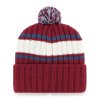 Pánská zimní čepice Colorado Avalanche NHL Plateau ’47 Cuff Knit