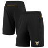 Pánské kraťasy Pittsburgh Penguins NHL Authentic Rinkside Performance černá s kapsami na zip
