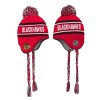 Dětská zimní čepice Chicago Blackhawks NHL Jacquard Tassel Knit With Pom