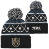 Dětská zimní čepice Vegas Golden Knights NHL Face-Off Cuff Pom
