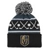 Dětská zimní čepice Vegas Golden Knights NHL Face-Off Cuff Pom