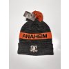 Pánská zimní čepice Anaheim Ducks NHL Authentic Pro Rink Beanie Cuff With POM