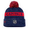 Pánská zimní čepice Washington Capitals NHL Authentic Pro Rink Beanie Cuff With POM