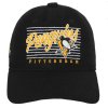 Dětská kšiltovka Pittsburgh Penguins NHL Retro Wooly Dad Cap